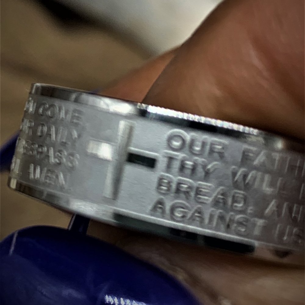 LORD'S PRAYER RING - Picture 3 of 6